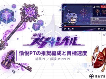 崩壊スターレイル 愉悦PTの推奨編成と目標速度まとめ